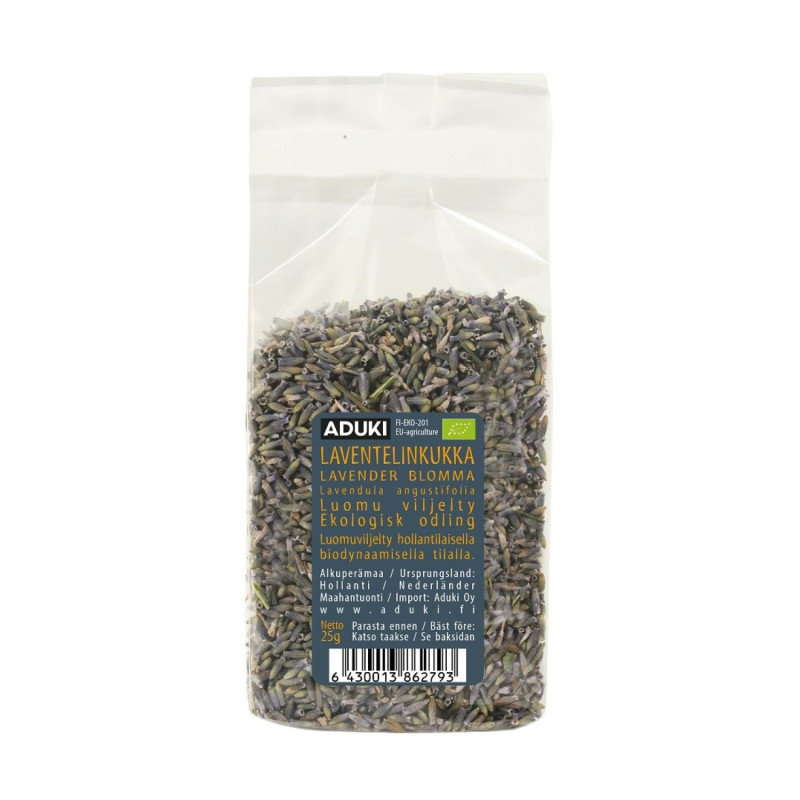 Aduki kuivattu Laventelinkukka luomu Ranska 25g