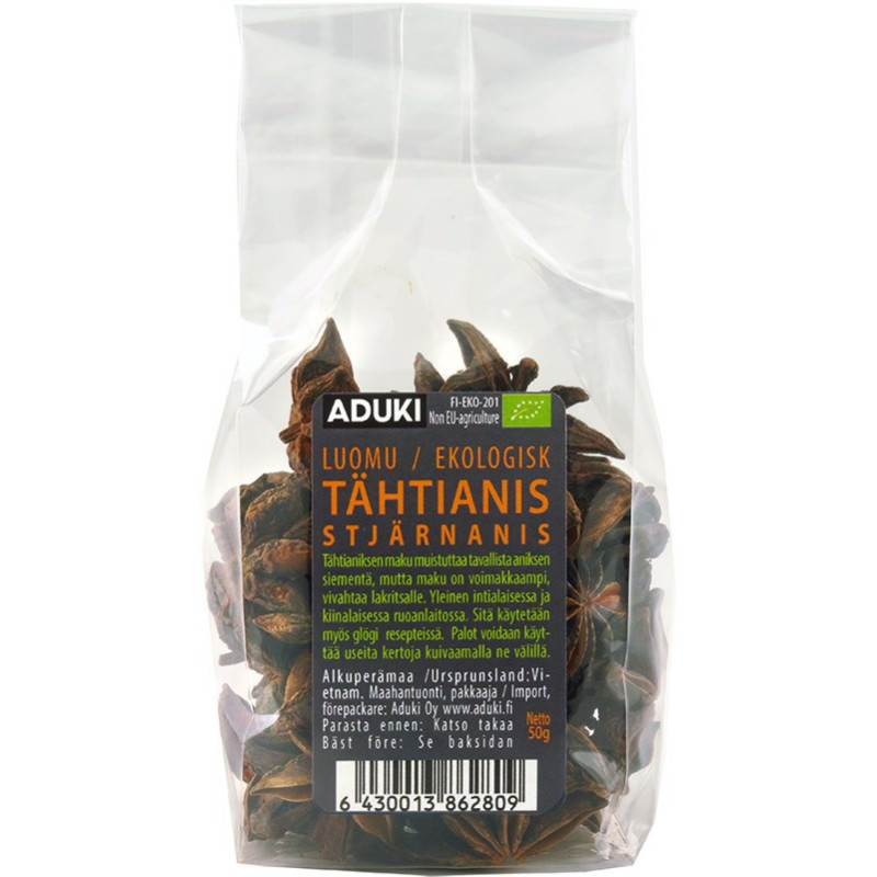 Aduki tähtianis 50g luomu