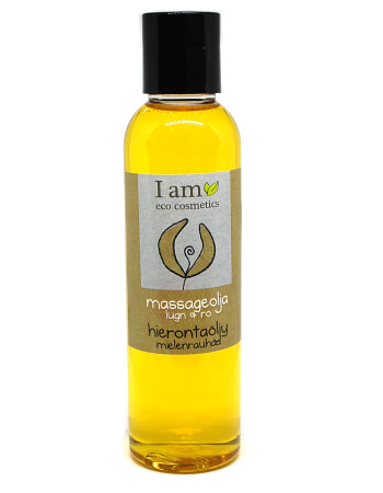 Am eco cosmetics Hierontaöljy Mielenrauhaa 150 ml Ylang Ylang, appelsiini, Laventeli