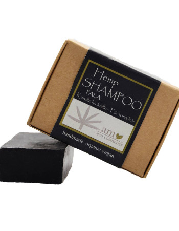 Am eco cosmetics Hamppu Shampoopala kuiville hiuksille 60g