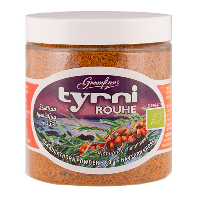 greenfinns luomu tyrnirouhe 80g