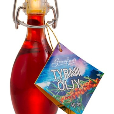 Greenfinns luomu kylmäpuristettu tyrniöljy 40ml