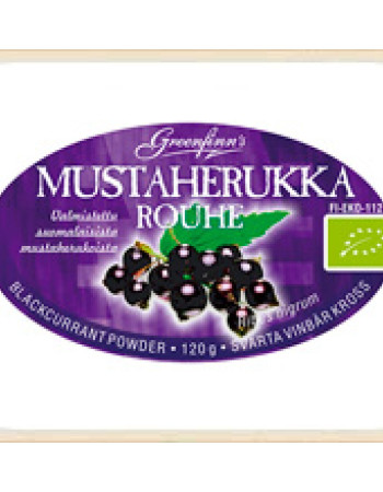 greenfinns luomu mustaherukkarouhe 130g