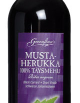 greenfinns luomu mustaherukkatäysmehu 50cl