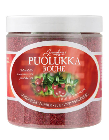 greenfinns puolukkarouhe 75g 