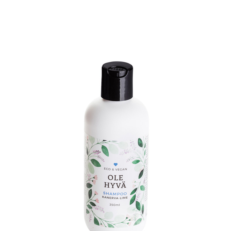 Ole hyvä kanerva-lime shampoo 350ml 