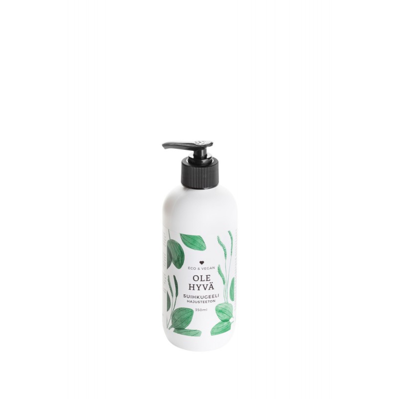 Ole hyvä hajusteeton suihkugeeli 350ml 