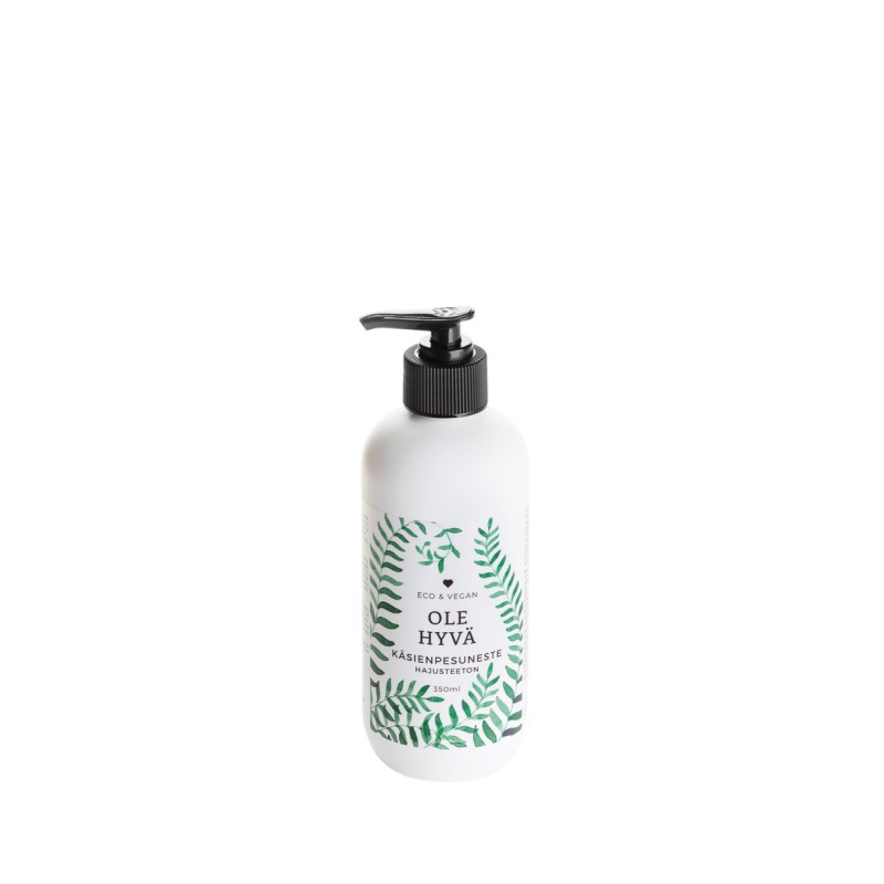 Ole hyvä hajusteeton käsienpesuneste 350ml