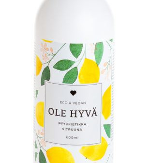 Ole Hyvä Pyykkietikka Sitruuna 600ml 