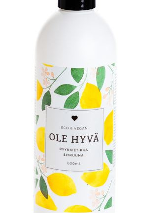 Ole Hyvä Pyykkietikka Sitruuna 600ml 