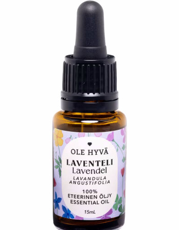Ole Hyvä Laventeli eteerinen öljy 15 ml
