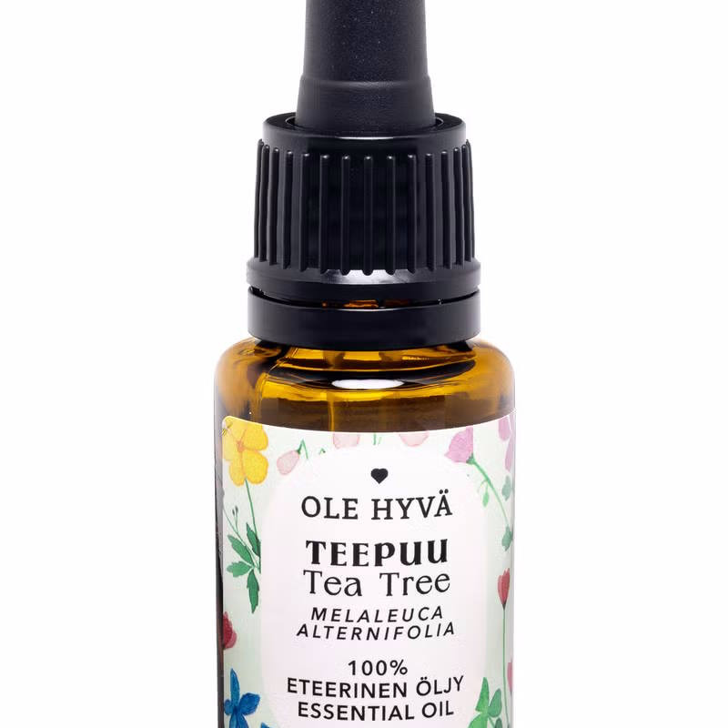Ole Hyvä Teepuu eteerinen öljy 15 ml