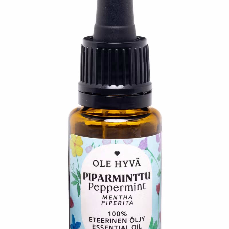 Ole Hyvä Piparminttu eteerinen öljy 15 ml