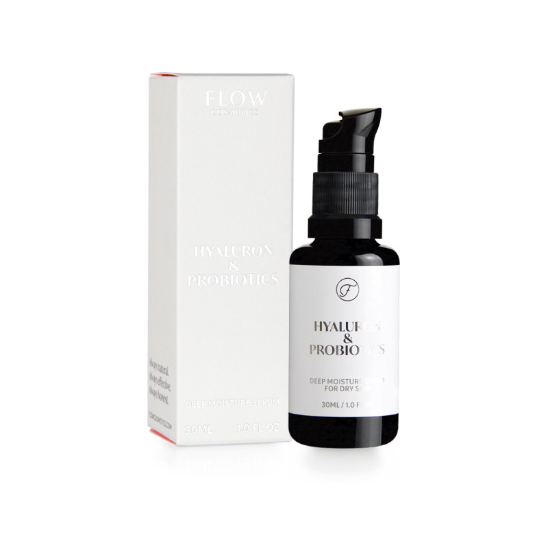 Flow cosmetics Hyaluron & Probiotics syväkosteuttava seerumi 30ml 