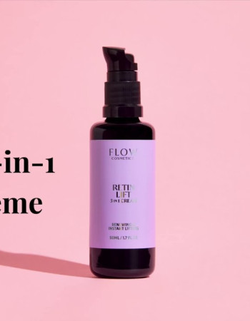 Flow cosmetics Retin Lift 3-in-1 Cream Kiinteyttävä kasvovoide ikääntyvälle iholle,50ml