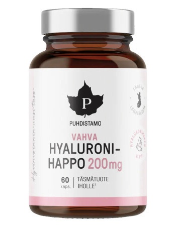 Puhdistamo Vahva Hyaluronihappo 200 mg 60 kaps.
