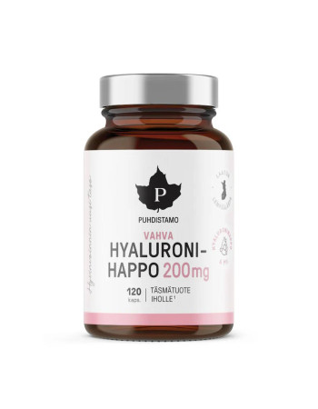 Puhdistamo Vahva Hyaluronihappo, 120 kaps