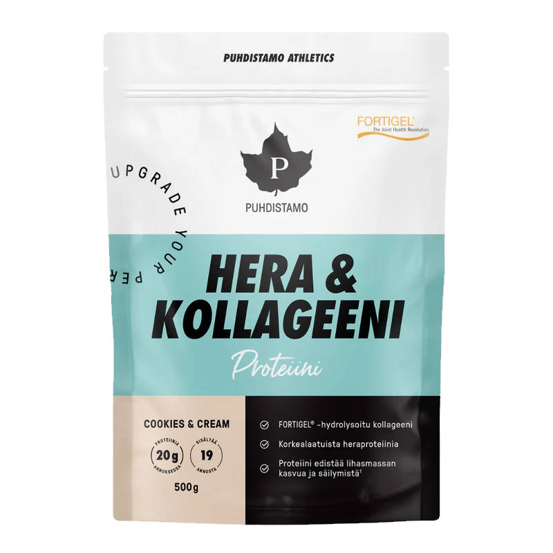 Puhdistamo Hera & Kollageeni Cookies and Cream 500g