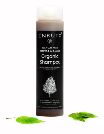 INKUTO sulfaatiton Koivu & Mango shampoo 200ml