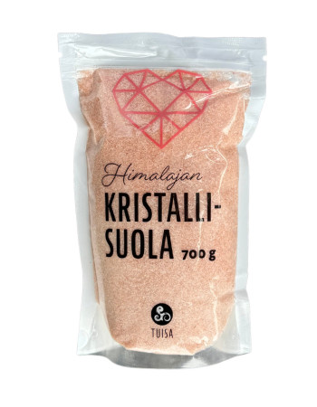 Himalajan kristallisuola hieno 700g