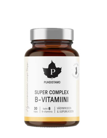 Puhdistamo Super Complex B-vitamiini 30kaps 
