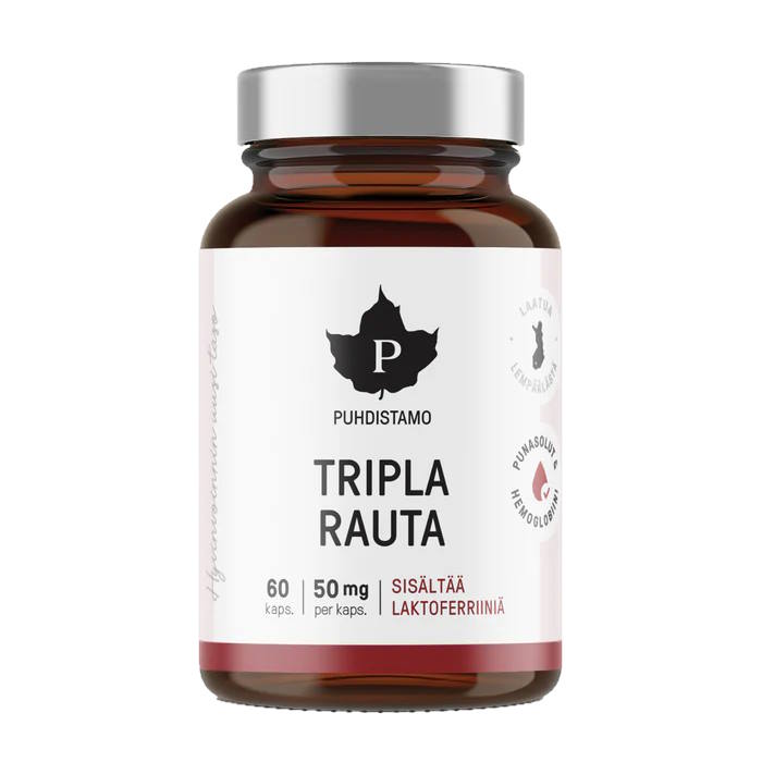 Puhdistamo Tripla Rauta 60 kpl