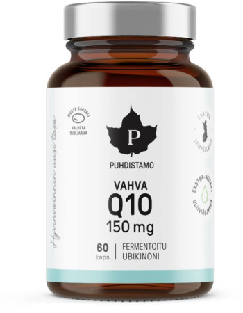 Puhdistamo Vahva Q10 Ubikinoni 150 mg 60 kaps