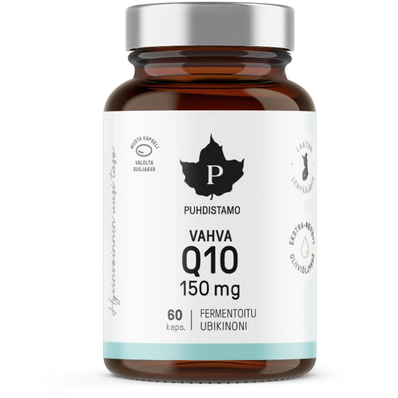 Puhdistamo Vahva Q10 Ubikinoni 150 mg 60 kaps