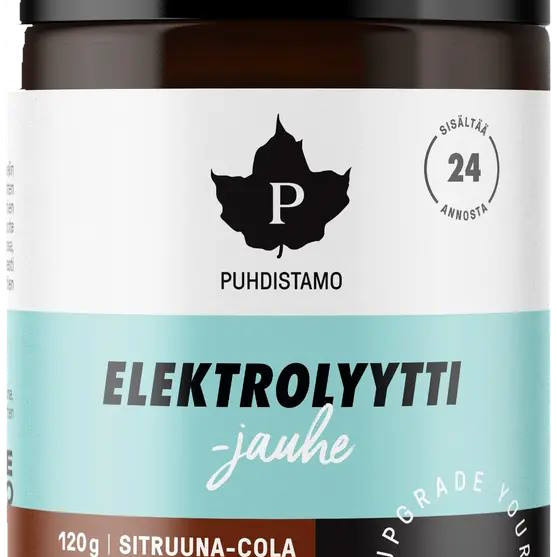 Puhdistamo Elektrolyyttijauhe Sitruuna-Cola 120 g