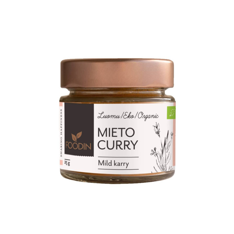 Foodin Mieto Curry, Luomu 25g