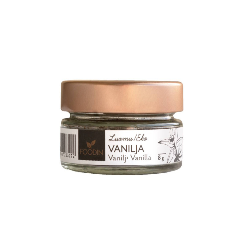 Foodin Vaniljajauhe Luomu 8g