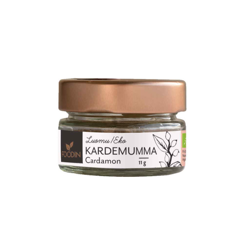 Foodin Kardemumma-jauhe 11g Luomu