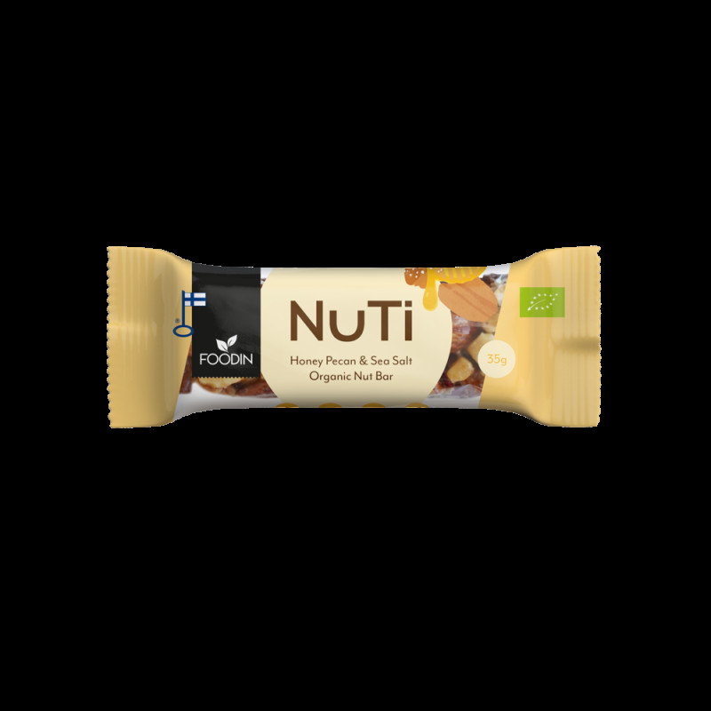 Nuti hunaja-pekaani merisuola pähkinäpatukka Kesän hyvinvointilöytö -10%