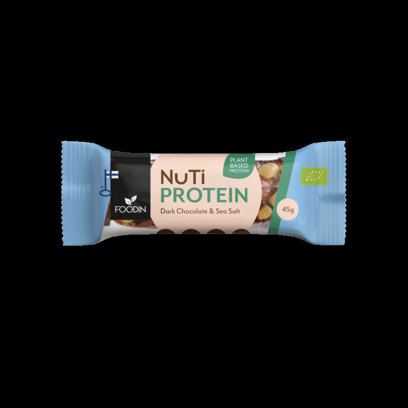 Nuti suklaa merisuola proteiinipatukka 45g