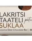 Foodin Lakritsitaatelipatukka Suklaa, 35g Kesän hyvinvointilöytö -10%