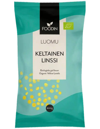 Foodin Keltainen linssi luomu 400g