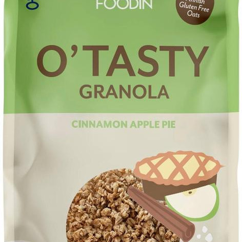Foodin O´Tasty kauragranola cinnamon apple pie