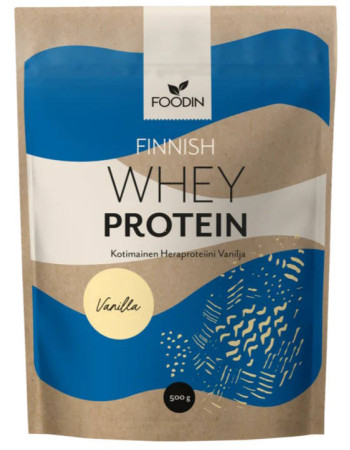 Foodin Heraproteiini 500g Vanilja, kotimainen