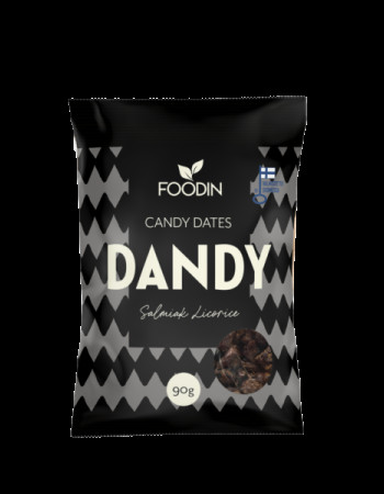 FOODIN Dandy Candy Dates Salmiak Liquorice 90g