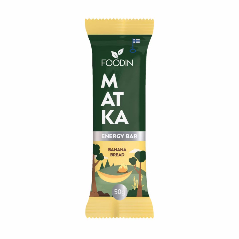 Foodin Matka Energiapatukka Banana Bread 50g