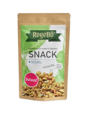 RegeBöö Snack Puolikas rapeaksi paahdettu härkäpapu snack 70g