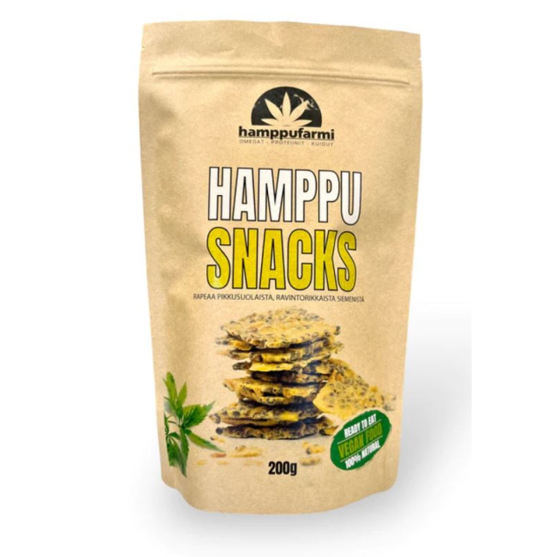 Murtolan hamppufarmi hamppusnacks 200g 