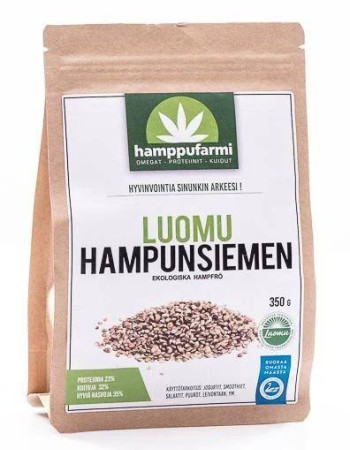 Murtolan hamppufarmi luomu hampunsiemen 350g