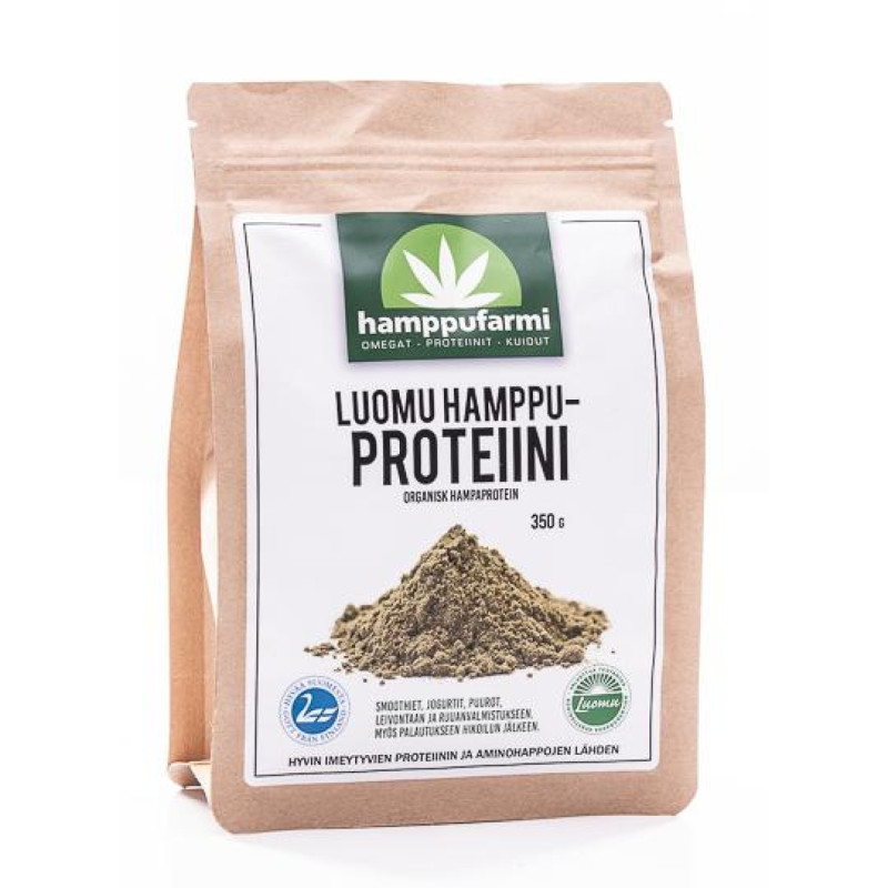 murtolan hamppufarmi hamppuproteiini 350g luomu