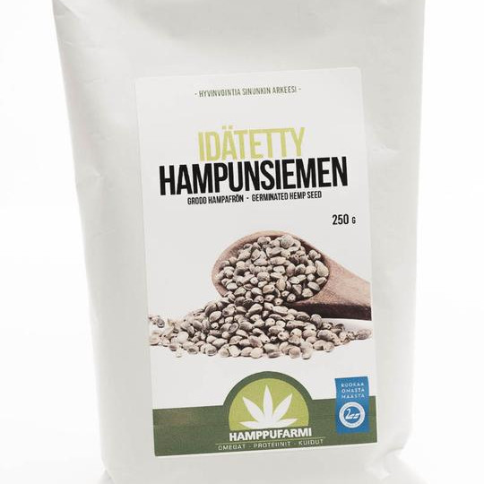 Murtolan Hamppufarmi Idätetty hampunsiemen 250g 