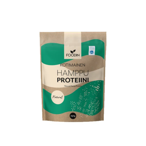 Foodin Kotimainen Hamppuproteiini 250g PROTEIINIALE