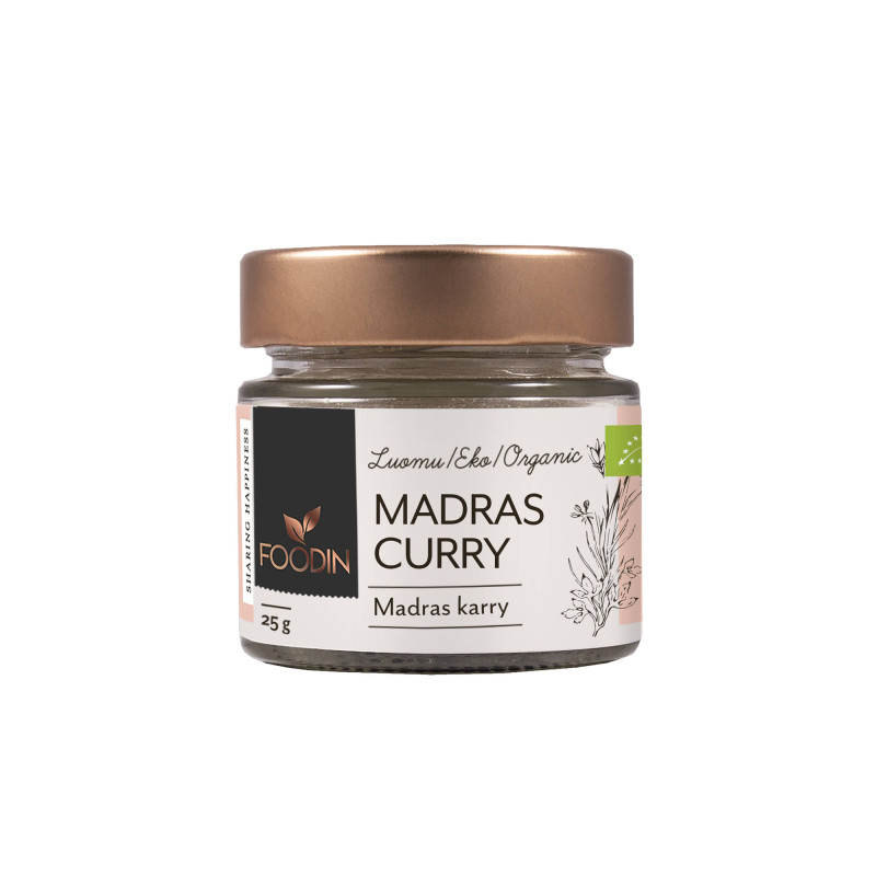 Foodin Madras Curry luomu 25g