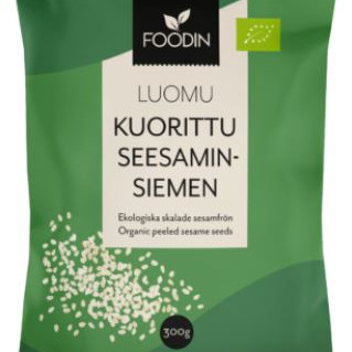 Foodin kuorittu seesaminsiemen 300g 