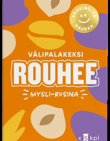 ROUHEE Mysli-Rusina Välipalakeksi 30g x 5 (monipakkaus)