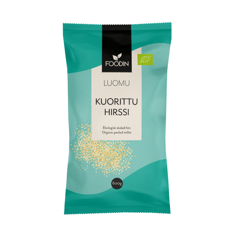 foodin hirssi kuorittu luomu 600g